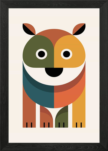 Geometrische tierillustration - geometrische,