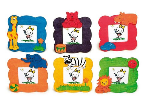 Bilderrahmen tiere 6er set - bilderrahmen, tiere,