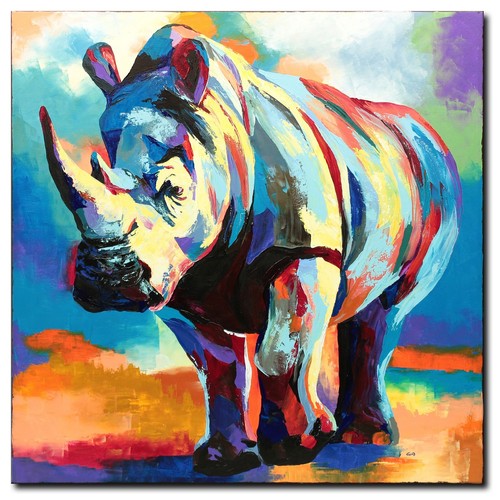 Acryl bild gemälde modern - acryl,