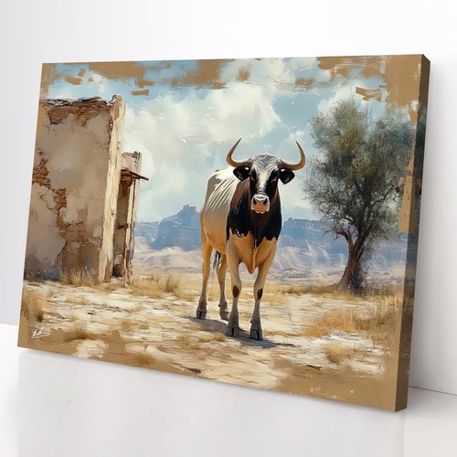 Leinwand bild xxl stier - xxl,