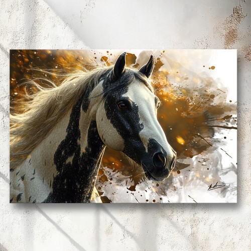 Leinwand bilder pferde tiere - bilder,