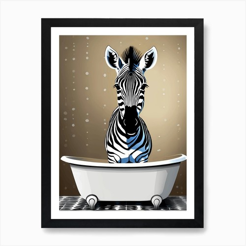 Zebra der badewanne - in,