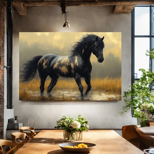 Leinwand bilder pferde tiere - bilder,