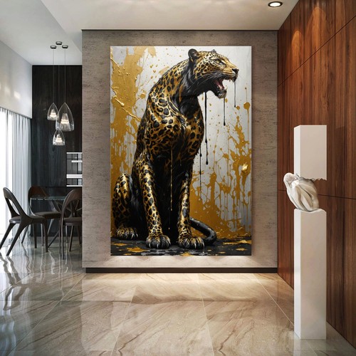 Luxus golden leopard tier - ✅,