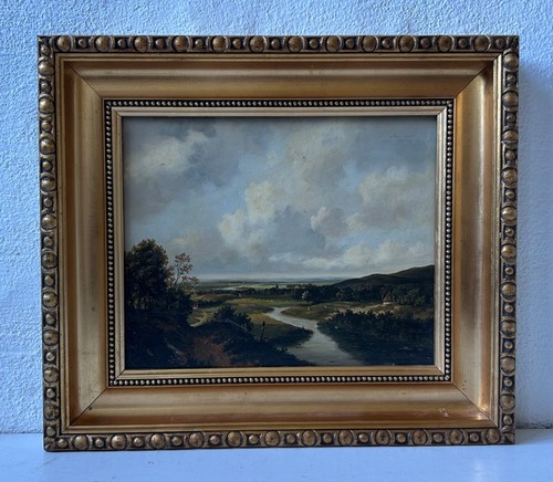 ölbild auf holz - cornelis, de