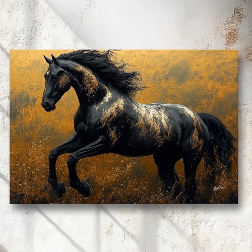 Leinwand bilder pferde tiere - leinwand,