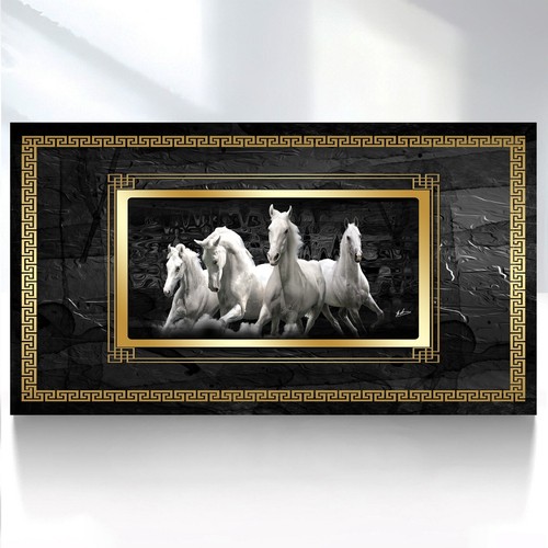 Leinwand bild pferde - leinwand,